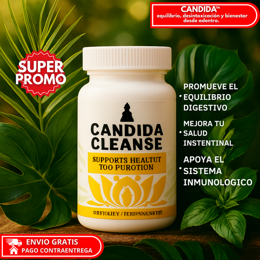 OFERTA ESPECIAL! Candida Cleanse™ – Limpieza Interna y Equilibrio Total